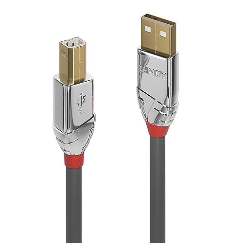 LINDY 36643 3m USB 2.0 Typ A an B Kabel, Cromo Line LINDY 36643 3m USB 2.0 Typ A an B Kabel, Cromo Line von LINDY