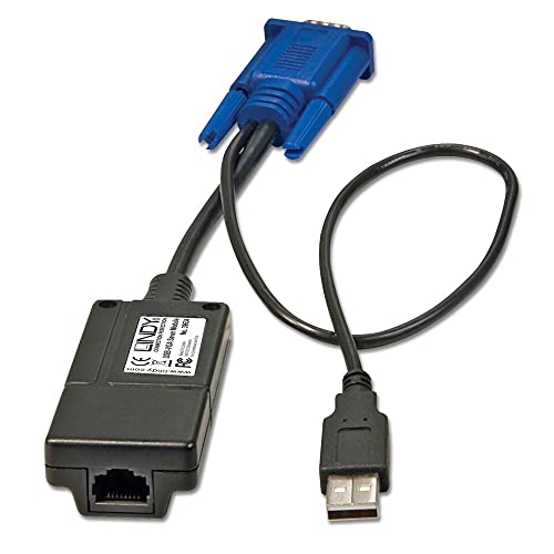 Lindy 39634 Computer Access Modul USB, VGA für KVM Switch CAT-32/-16 schwarz von LINDY