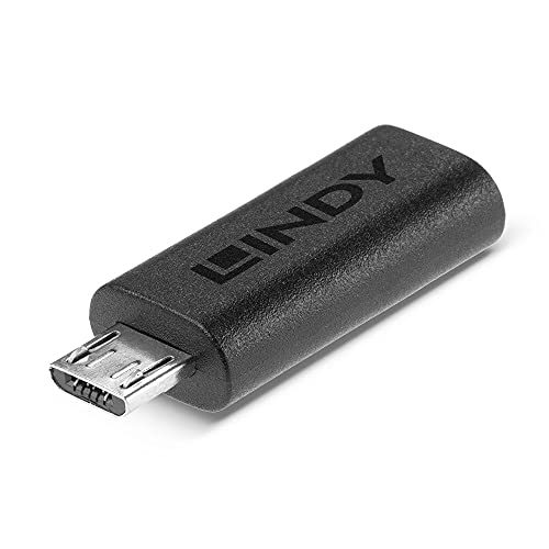 LINDY 41903 Adapter USB 2.0 Typ C auf Micro-B, único von LINDY