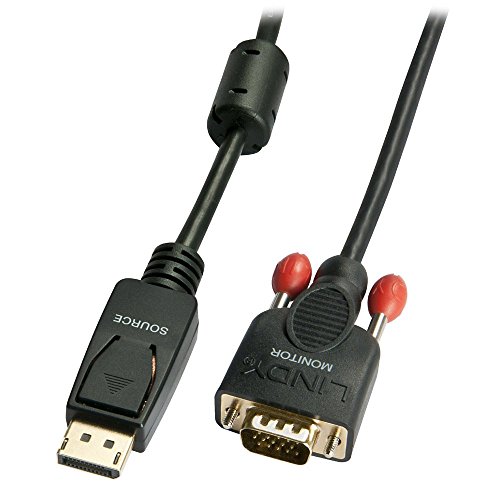 LINDY 41941 1m DisplayPort an VGA Kabel LINDY 41941 1m DisplayPort an VGA Kabel von LINDY