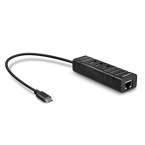LINDY 43249 USB 3.1 Typ C Hub & Gigabit Ethernet Konverter LINDY 43249 USB 3.1 Typ C Hub & Gigabit Ethernet Konverter von LINDY