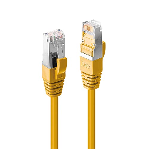 LINDY 45982 RJ45 Netzwerkkabel, Patchkabel CAT 6 S/FTP 2.00m Gelb 1St. von LINDY