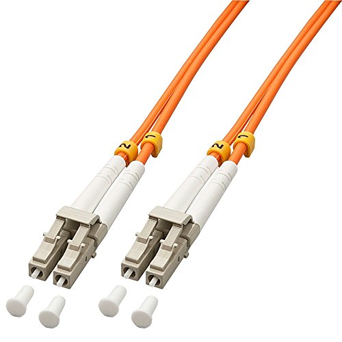 LINDY 46488 LC-LC OM2 50/125 Fiber Optic Patch Kabel – Orange von LINDY