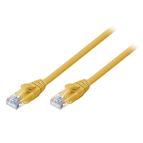 LINDY 48069 RJ45 Netzwerkkabel, Patchkabel CAT 6 U/UTP 20.00m Gelb 1St. von LINDY