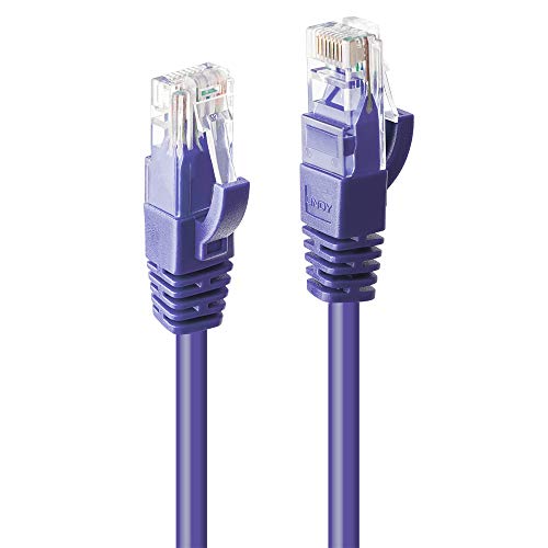 LINDY 48126 7.5m Cat.6 U/UTP Netzwerkkabel, violett von LINDY