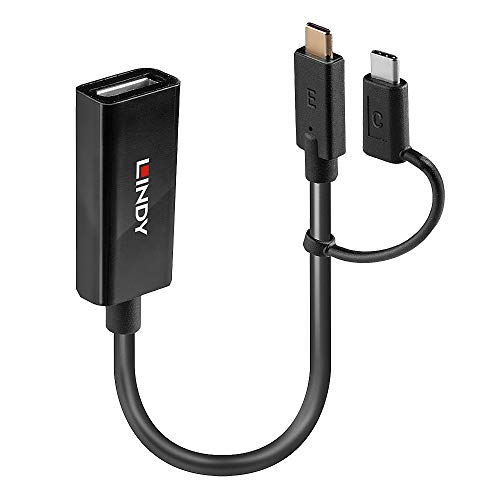 LINDY 43294 Bidirektionaler USB Typ C auf DisplayPort Konverter von LINDY