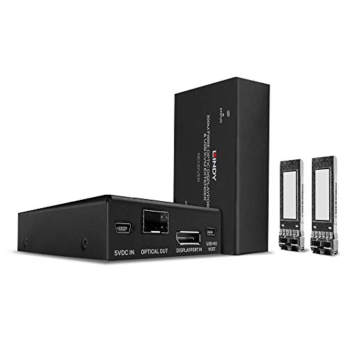 LINDY KVM DisplayPort 1.2 & USB auf Glasfaser, 300 m LINDY KVM DisplayPort 1.2 & USB auf Glasfaser, 300 m von LINDY