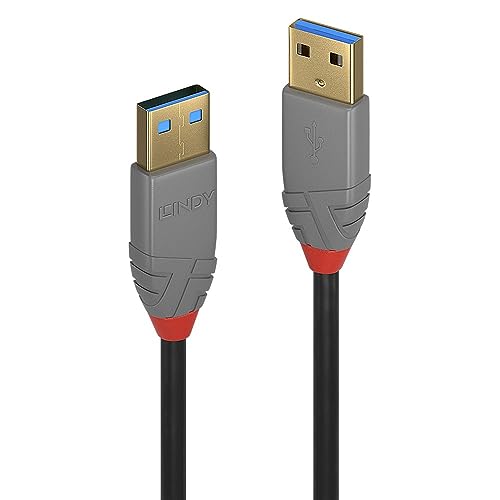 LINDY USB 3.0 Kabel Typ A anthra Line 5m von LINDY