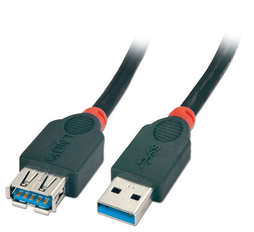 Lindy 31483 - USB 3.0 Verlängerungskabel Typ A schwarz, 3m Lindy 31483 - USB 3.0 Verlängerungskabel Typ A schwarz, 3m von LINDY
