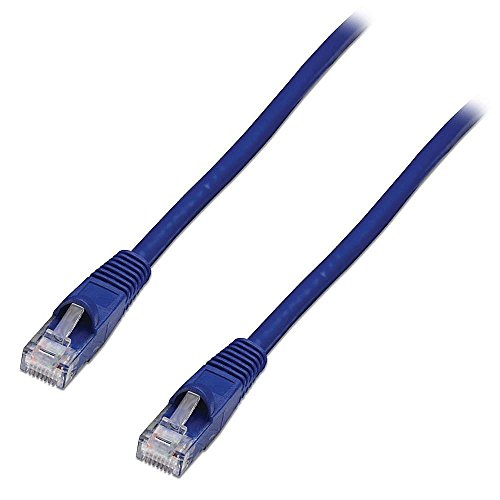 LINDY Netzwerkkabel (0,5 m, CAT6, UTP, snagless), Blau von LINDY