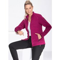 Strickfleece-Kurzjacke von „LPO“ von LINEA PRIMERO
