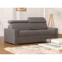 Schlafsofa 4-Sitzer - Liegefläche: 160 cm - Matratzenhöhe: 18 cm - Stoff - Grau - VIZIR von Kauf-unique