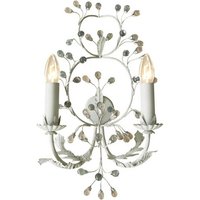 Linea Verdace Natello 2-flammige Kerzen-Wandleuchte Beige-Grau von LINEA VERDACE LIGHTING