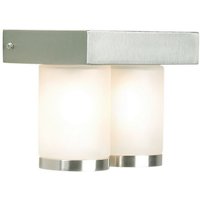 Linea Verdace Twin Head Badezimmer Wandleuchte Aluminium IP44 von LINEA VERDACE LIGHTING