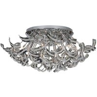 Linea Verdace Lighting - Linea Verdace Volupta Glas & Kristall-Deckenleuchte Chrom von LINEA VERDACE LIGHTING