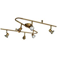 Linea Verdace Lighting - Linea Verdace balk 6 Licht Scheinwerferleiste Bronze von LINEA VERDACE LIGHTING