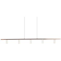 Linea Verdace Lighting - Linea Verdace twinline Gerade Stangen-Pendel-Deckenleuchte Bronze von LINEA VERDACE LIGHTING