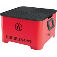 Happy Portable Pellet-Grill Rot von LINEA VZ