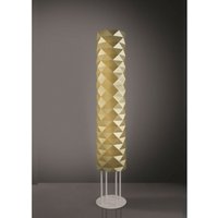 Linea Zero - Mt New Gold Base Stehlampe aus Metall Cm. 27 x 155 Std von LINEA ZERO