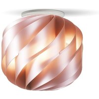 Linea Zero - Rosa Metalldeckenleuchte Cm. 25 x 24 Std Linea Zero - Rosa Metalldeckenleuchte Cm. 25 x 24 Std von LINEA ZERO