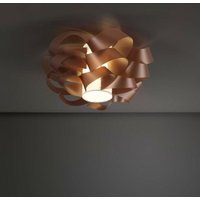 Linea Zero - cloud Kupfer-Deckenlampe mit zwei Lichtern Durchmesser 75x h36 cm von LINEA ZERO