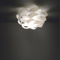 Linea Zero - cloud weiße Deckenlampe mit zwei Lichtern Durchmesser 75x h36 cm von LINEA ZERO