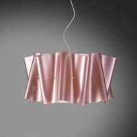 Pendelleuchte fünf Lichter folio Lampenschirm in Pink Polilux Durchmesser 60x h32 cm Pendelleuchte fünf Lichter folio Lampenschirm in Pink Polilux Durchmesser 60x h32 cm von LINEA ZERO