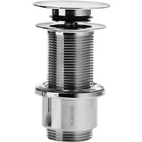 Lineabeta - Click-Clack-Pinne ohne Überlauf einstellbar 0-75 mm verchromt von LINEABETA