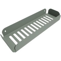 Lineabeta - Duschregal L.30 H.4 cm Stahldraht salbeigrün matt von LINEABETA
