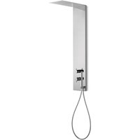 Lineabeta - Duschsäule aus poliertem Stahl mit Mischbatterie und Handbrause Lineabeta - Duschsäule aus poliertem Stahl mit Mischbatterie und Handbrause von LINEABETA