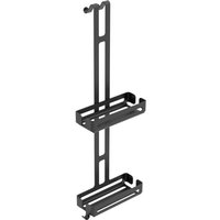 Lineabeta - Hängendes Duschregal Filo mit 2 mattschwarzen Ablagen Lineabeta - Hängendes Duschregal Filo mit 2 mattschwarzen Ablagen von LINEABETA