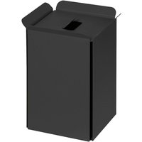 Lineabeta - Mülleimer mit Deckel Bandoni aus Aluminium schwarz Lineabeta - Mülleimer mit Deckel Bandoni aus Aluminium schwarz von LINEABETA
