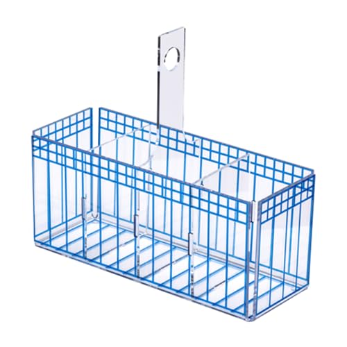 LINEE Recanati Heritage Besteckhalter, 25 x 10 x 23 cm – dekorativer Besteckkorb aus PMMA – traditionelles Design überarbeitet – Made in Italy (Blau) von LINEE