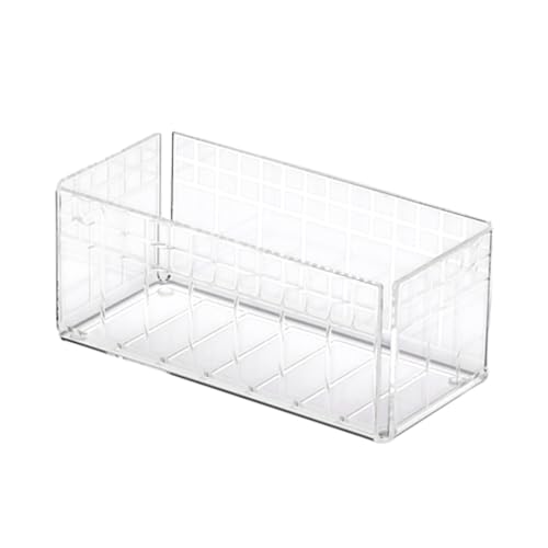LINEE Recanati Heritage Teebeutelhalter aus PMMA, 17 x 9 x 7 cm – dekorativer Behälter für Teebeutel – traditionelles Design – Made in Italy (transparent) von LINEE