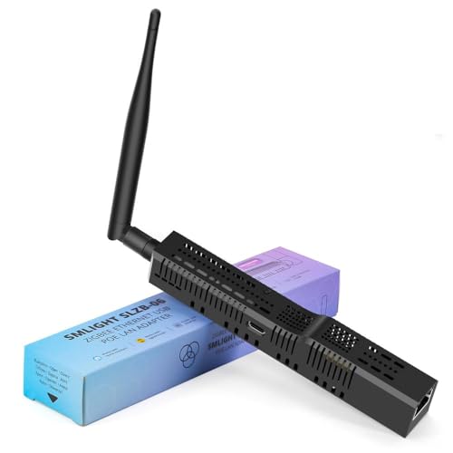 LINEOPS SLZB-06 Zigbee 3.0 auf Ethernet, USB und WiFi Adapter mit PoE, funktioniert mit Zigbee2MQTT, Home Assistant, ZHA (SLZB-06) von LINEOPS