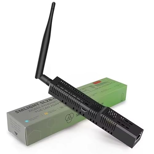 SLZB-06 Zigbee 3.0 auf Ethernet, USB und WiFi Adapter mit PoE, funktioniert mit Zigbee2MQTT, Home Assistant, ZHA (SLZB-06MG24) von LINEOPS