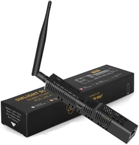 SLZB-06p7 Zigbee 3.0 auf Ethernet, USB und WiFi Adapter mit PoE, funktioniert mit Zigbee2MQTT, Home Assistant, ZHA, SLZB-06 P7 (SLZB-06P7) von LINEOPS