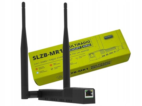 SLZB-06 Zigbee 3.0 auf Ethernet, USB und WiFi Adapter mit PoE, funktioniert mit Zigbee2MQTT, Home Assistant, ZHA (SLZB-MR1) von LINEOPS