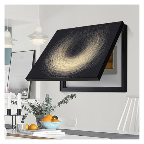 LINGDSWULING Elektrischer Zählerkasten Dekorativ Electricity Meter Box Cover Abdeckung für Schalttafeln Abdeckung des Stromzählerkastens Dekoratives Gemälde(B,60x80cm/24x32in) von LINGDSWULING