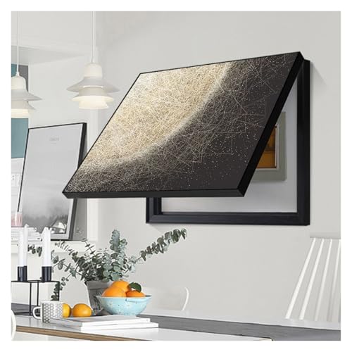 LINGDSWULING Elektrischer Zählerkasten Dekorativ Electricity Meter Box Cover Abdeckung für Schalttafeln Abdeckung des Stromzählerkastens Dekoratives Gemälde(D,35x45cm/14x18in) von LINGDSWULING