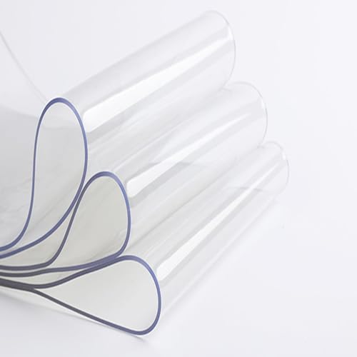LINGDSWULING PVC Streifenvorhang Lamellenvorhang Transparent Industrievorhang Vorhang Transparent Türvorhang für Lagerhäuser Trnsparent Streifenvorhang(47.24x110.24in/1.2x2.8m) von LINGDSWULING