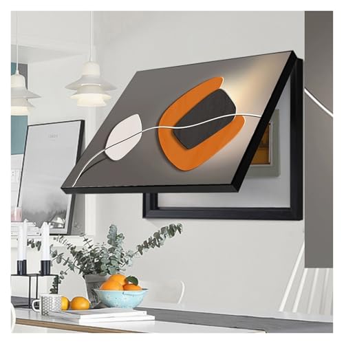 LINGDSWULING Zählerkastenabdeckung Dekoration Kreativität Zählerkasten Dekoration Zählerkasten Dekorativ Malerei Zählerkasten Zählerkastenabdeckung(A,60x80cm/24x32in) von LINGDSWULING