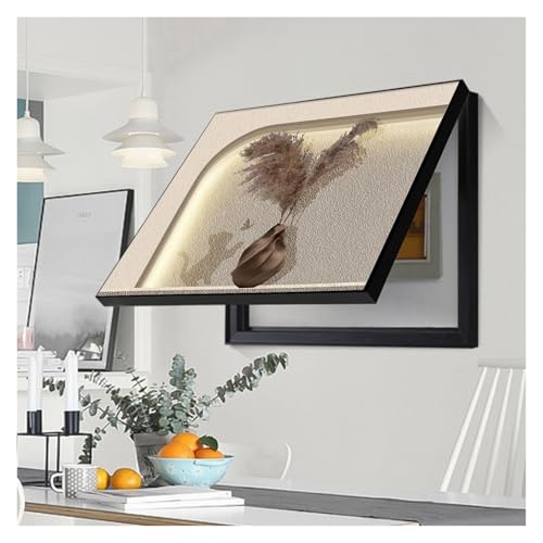 LINGDSWULING Zählerkastenabdeckungen für die Innendekoration Dekorative Zählerkastenabdeckungen Zählerkasten Dekorative Abdeckungen Hidden Control Panels(A,35x45cm/14x18in) von LINGDSWULING