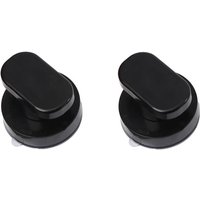Linghhang - 2 Pcs Saugnapf Tür Griff, Saugnapf Ziehen Griff, saugnapf Griff Bay Fenster Griffe mit Starken Saugnapf für Badezimmer Pla von LINGHHANG