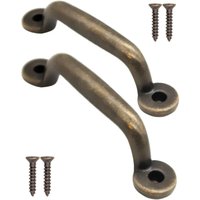 2er-Set Schubladengriffe in Antik-Bronze für Schiebeschränke, Kommoden, Küchen, Sideboards, Truhen von LINGHHANG