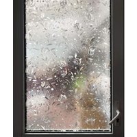45×200 cm) Fensterfolie Elektrostatische Folie Sichtschutz Anti-UV Dekorative Fensterfolie Anti-Peep Verdunkelung mit Tulpenblumenmuster für Glas und von LINGHHANG