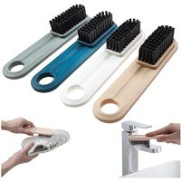 Linghhang - 4er-Set Wäschebürsten, multifunktionale Scheuerbürste mit Griff, zum Reinigen von Kleidung, Schuhen, Fliesen, Küchen und Badezimmern (4 von LINGHHANG