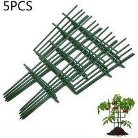 Linghhang - 5PCS Gartenarbeit Kunststoff Anlage Unterstützung Rack Gartenarbeit Klettern Spalier T-Förmigen Anlage Unterstützung Blume Stehen von LINGHHANG