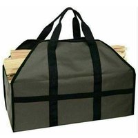 Linghhang - Filztasche 61 x 29 x 45,5 cm mit Tragegriff zum Transportieren von Holz, Spielsachen, Zeitungen, Einkäufen usw. (Hellkhaki) von LINGHHANG