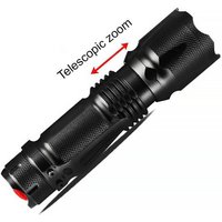 Linghhang - Helle Taschenlampe Zoom Fokus Beleuchtung Taschenlampe L2 Taschenlampe Mini tragbare wiederaufladbare starke Licht Taschenlampe von LINGHHANG